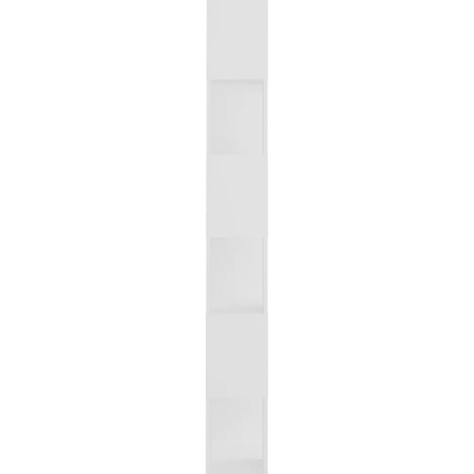 Bibliothèque/Séparateur de pièce Blanc 60x24x186 cm vidaXL
