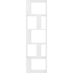 Bibliothèque/Séparateur de pièce Blanc vidaXL