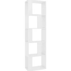Bibliothèque/Séparateur de pièce Blanc vidaXL