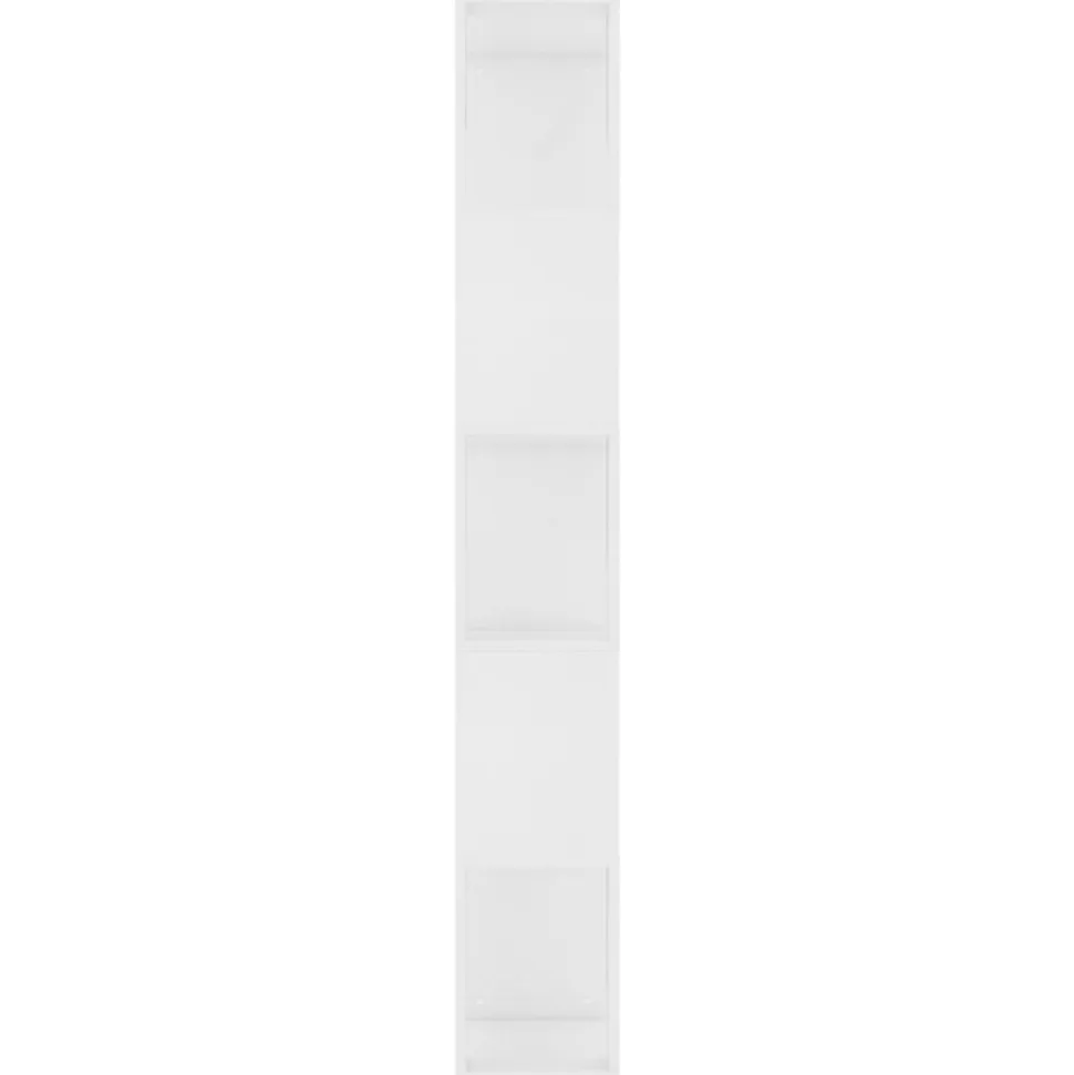 Bibliothèque/Séparateur de pièce Blanc vidaXL
