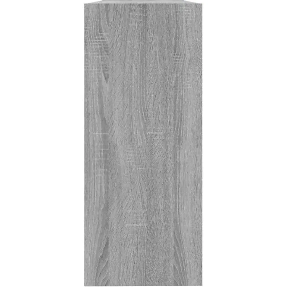 Bibliothèque/Séparateur de pièce sonoma gris 100x30x72 cm vidaXL