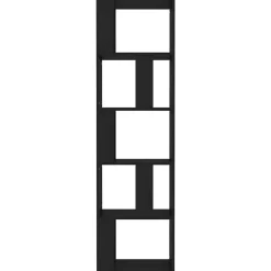 Bibliothèque/Séparateur de pièce Noir vidaXL