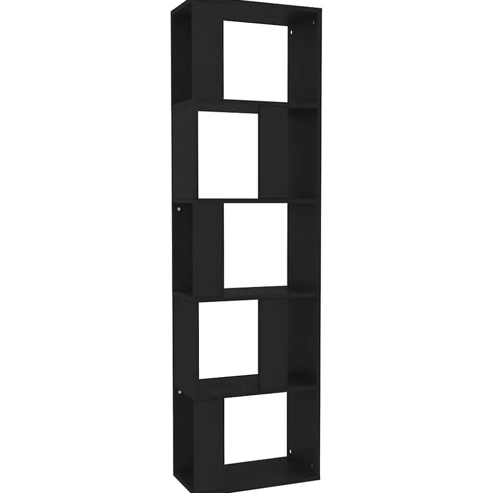 Bibliothèque/Séparateur de pièce Noir vidaXL