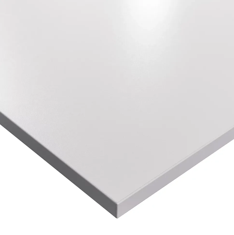 Blat laminowany szary 160 x 80 cm do biurka, stołu, stolika