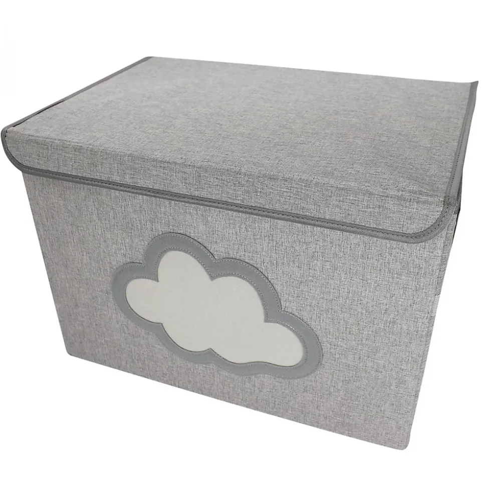 Boite de rangement - Harmonie - 50 x 35.5 x 35 cm - Gris Nuage