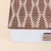 Boite de rangement en bois 22x12cm