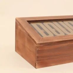 Boite en bois "Douceurs" 30x12cm