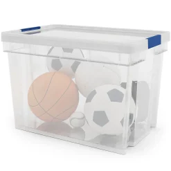 Boite en plastique Xago transparent 68 L (XL)