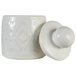 Boîte déco Mala céramique blanc H1915,2cm - Atmosphera