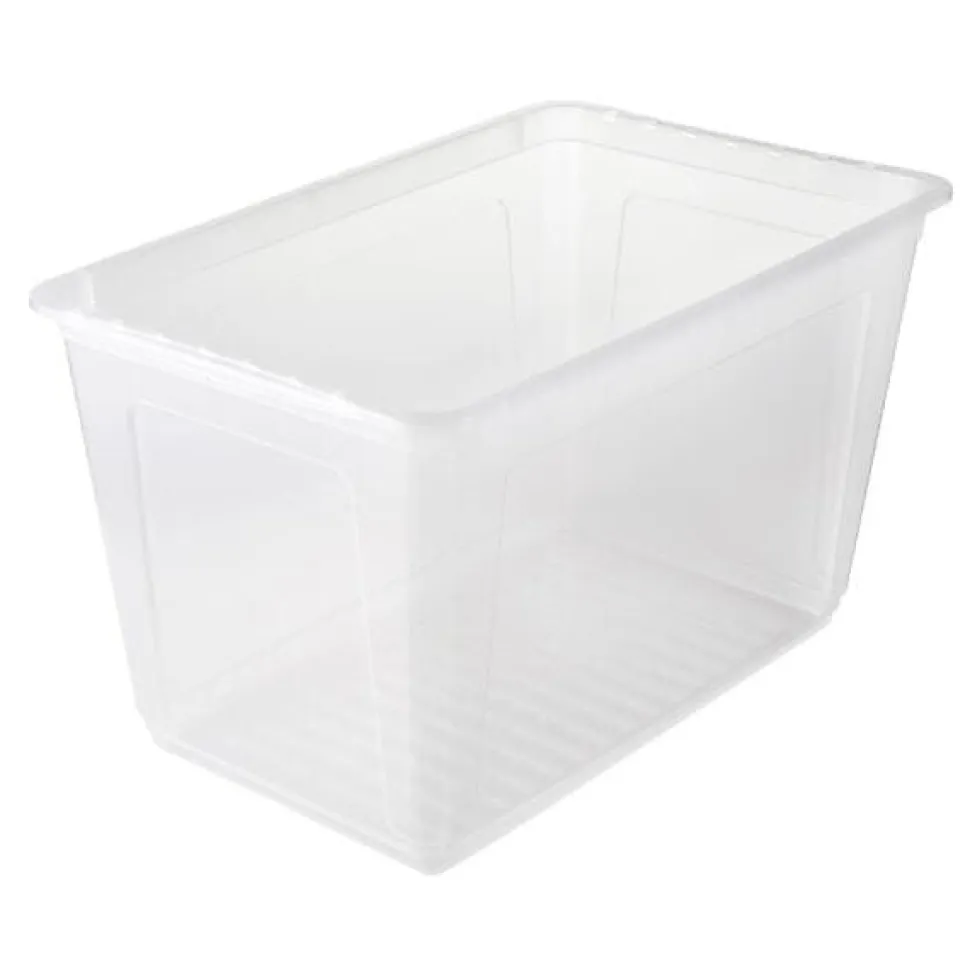 Boîte de rangement 52 litres avec aération pour Chaussures Vêtements