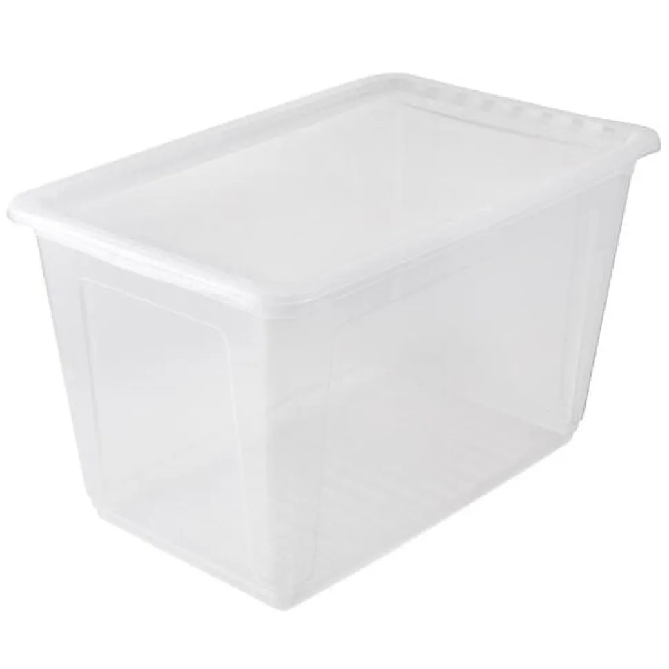 Boîte de rangement 52 litres avec aération pour Chaussures Vêtements