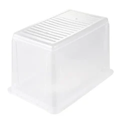 Boîte de rangement 52 litres avec aération pour Chaussures Vêtements