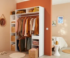 Boîte de rangement carrée en fibre naturelle Mixxit