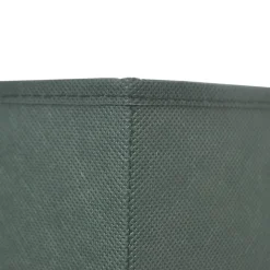 Boîte de rangement carrée en textile Mixxit coloris vert