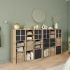 Boîte de rangement carrée en toile de jute Mixxit
