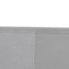 Boîte de rangement carrée en textile Mixxit coloris gris clair