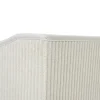 Boîte de rangement carrée en velours Mixxit coloris beige