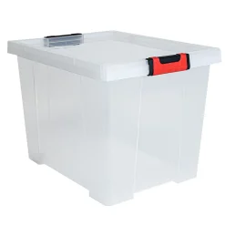 Boîte de rangement en plastique 45 L Eda