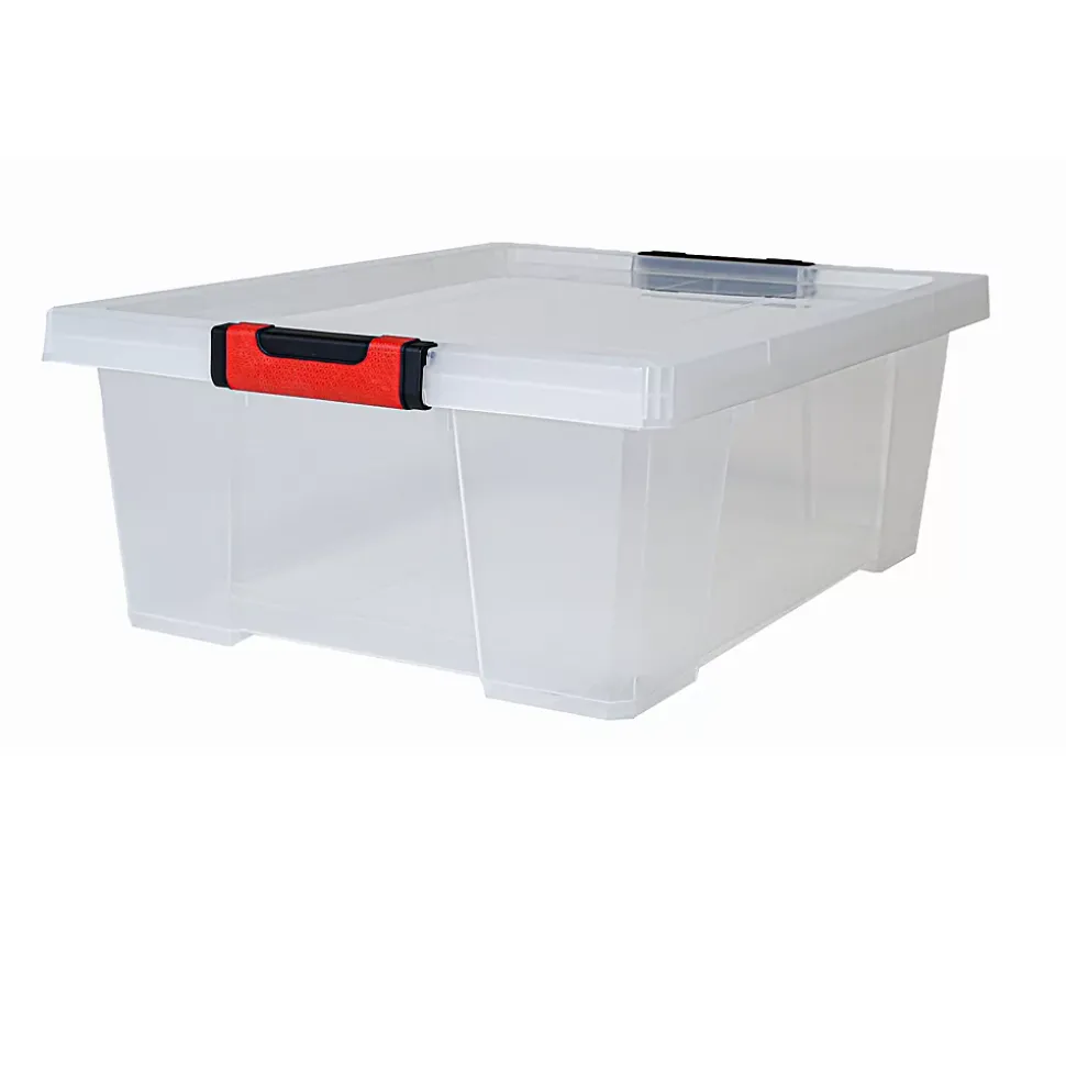Boîte de rangement en plastique 30 L Eda