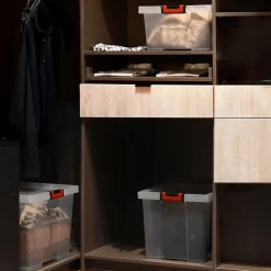 Boîte de rangement en plastique 30 L Eda
