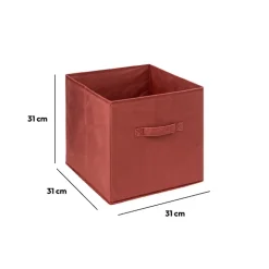 Boîte de rangement en velours MIX 'N MODUL