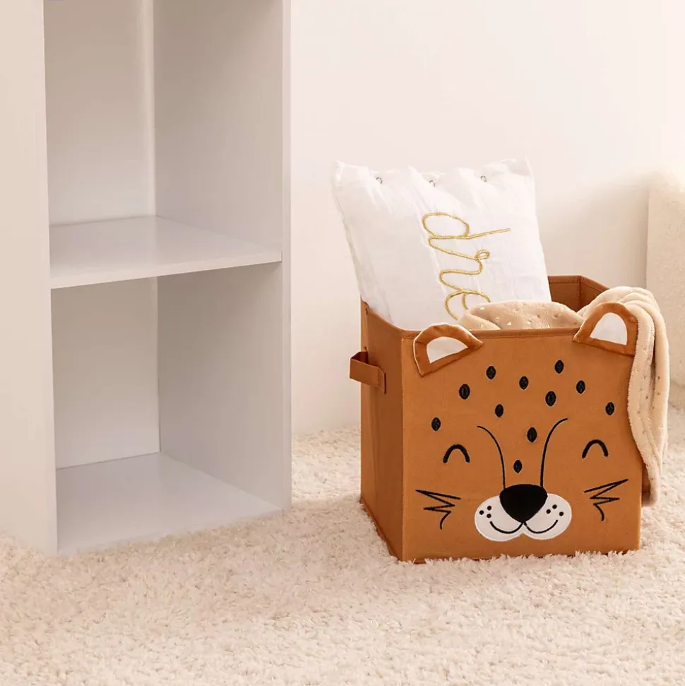 Boîte de rangement enfant design velours DOUCEUR