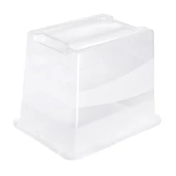 Boîte de rangement jouet avec couvercle 24 litres - Transparent