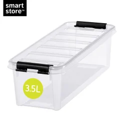 Boîte de rangement 3,5L empilable SmartStore Classic 4 Orthex P. 38 cm transparent