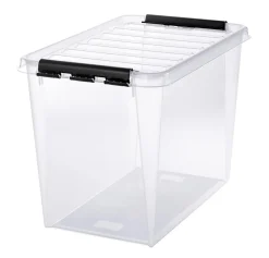 Boîte de rangement 61L empilable SmartStore Classic 65 Orthex P. 59 cm transparent