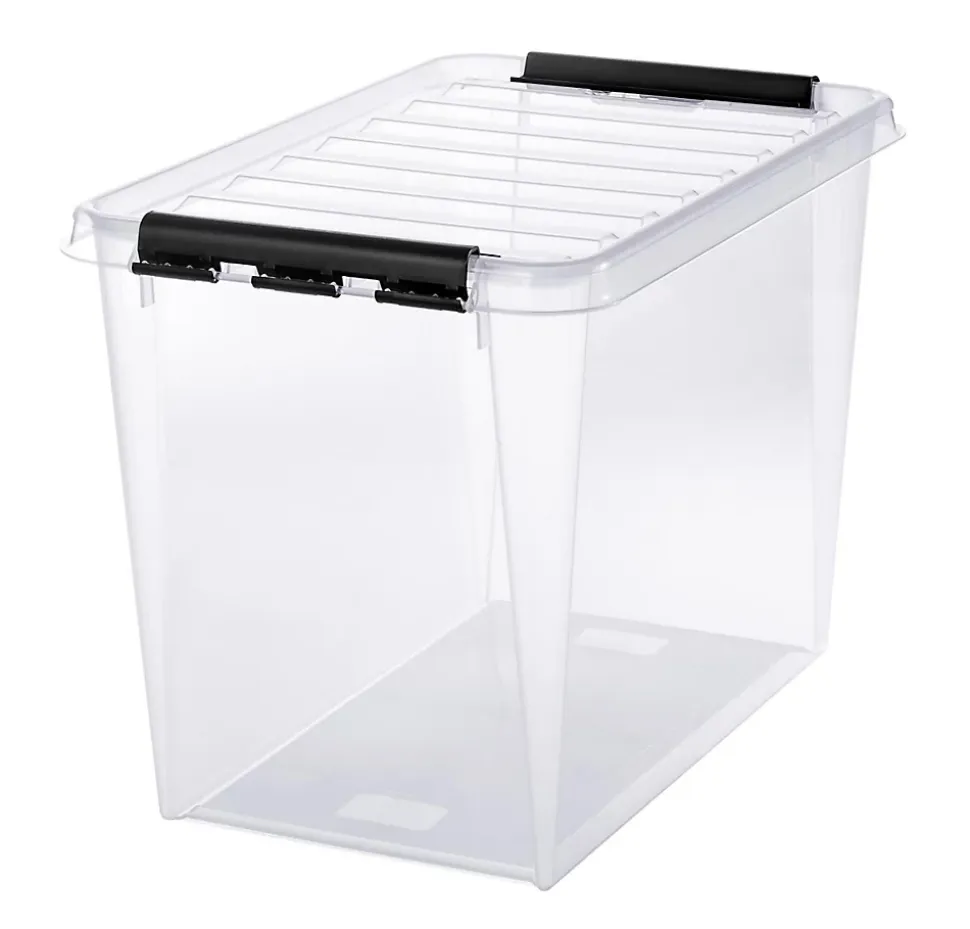 Boîte de rangement 61L empilable SmartStore Classic 65 Orthex P. 59 cm transparent
