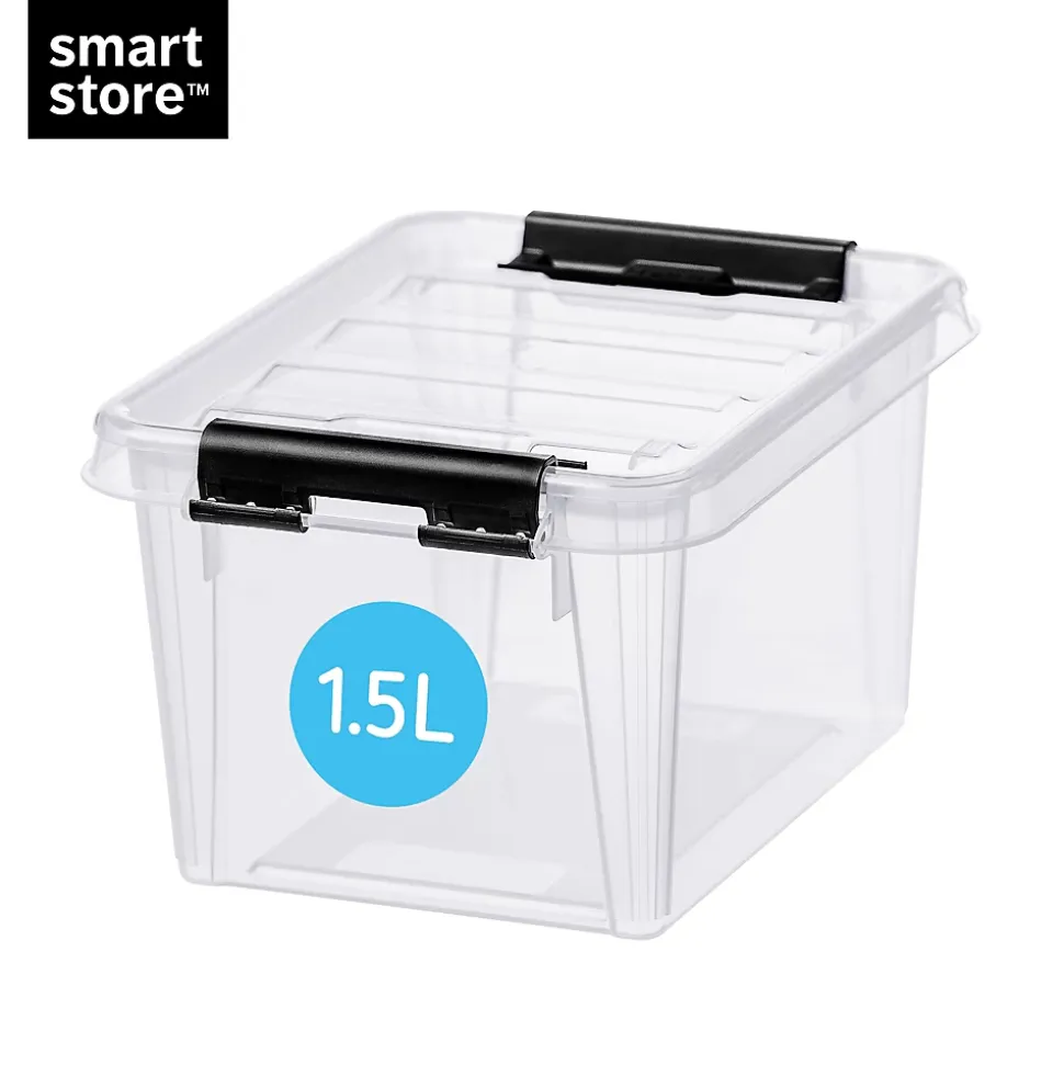 Boîte de rangement 1,5L SmartStore Classic 1.5 Orthex P. 20 cm transparent