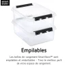 Boîte de rangement 3,6L SmartStore Classic 5 Orthex P. 30 cm transparent