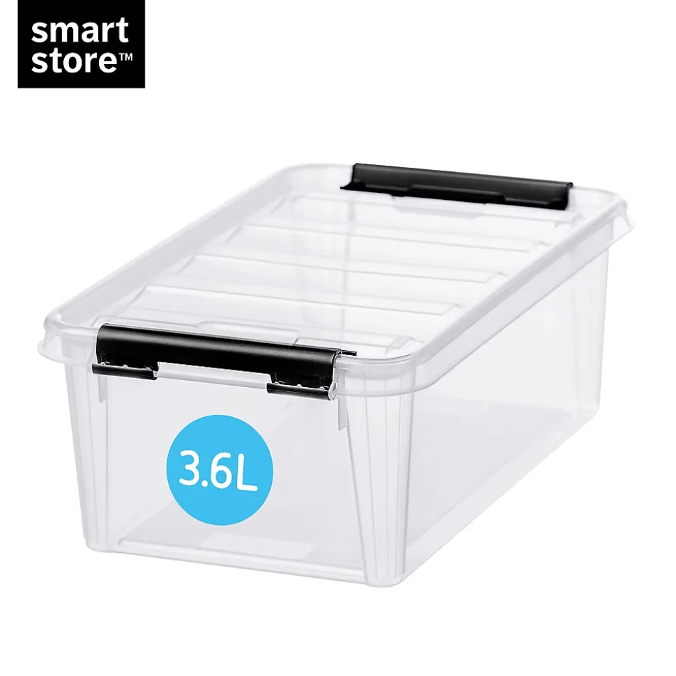 Boîte de rangement 3,6L SmartStore Classic 5 Orthex P. 30 cm transparent