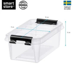 Boîte de rangement 0,3L SmartStore Classic 0.5 Orthex P. 15 cm transparent