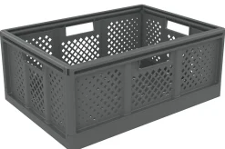 Boîte de rangement 40L Sundis Fold'n Store P.54,6 cm plastique gris