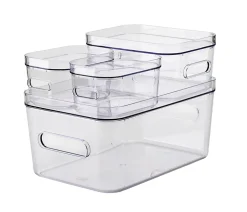 Boîte de rangement réctangulaire transparente SmartStore Compact Clear taille S