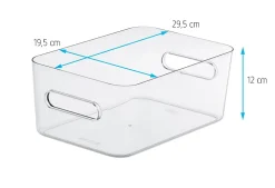 Boîte de rangement réctangulaire transparente SmartStore Compact Clear taille M