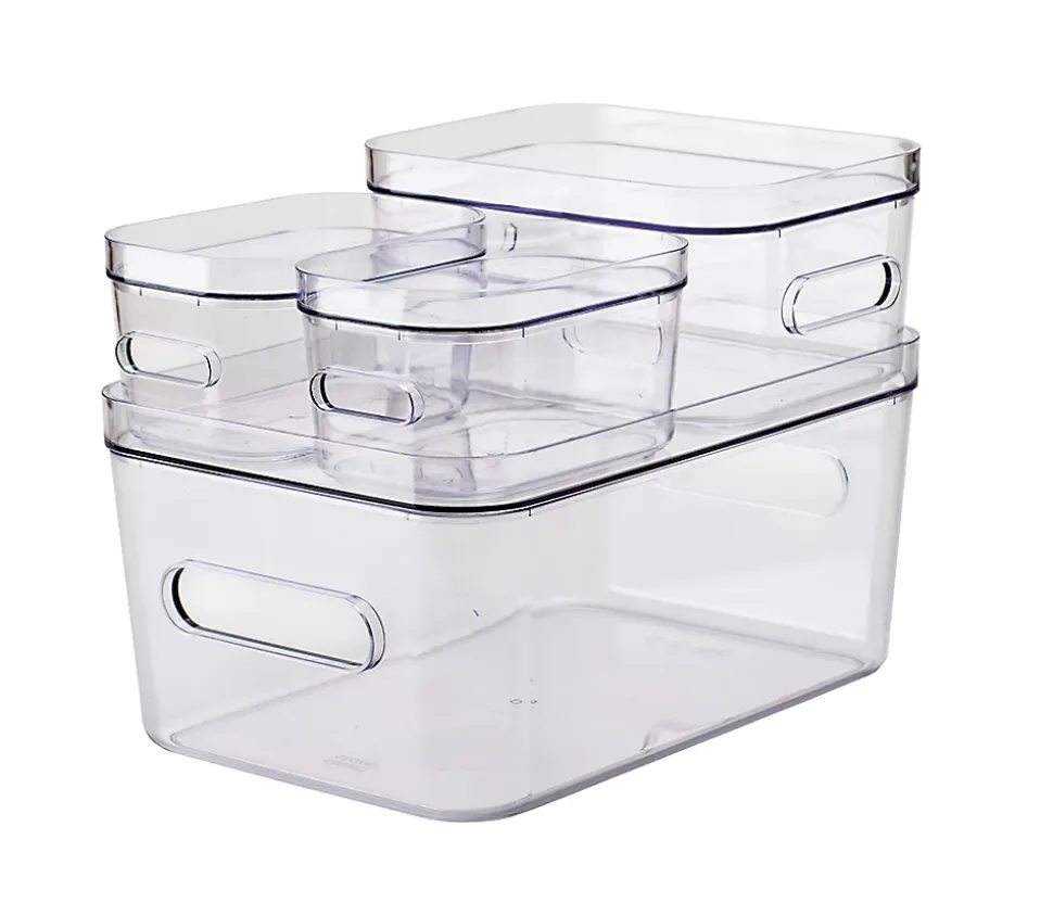 Boîte de rangement réctangulaire transparente SmartStore Compact Clear taille L