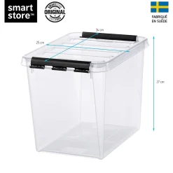 Boîte de rangement SmartStore Classic Orthex transparent 14 L