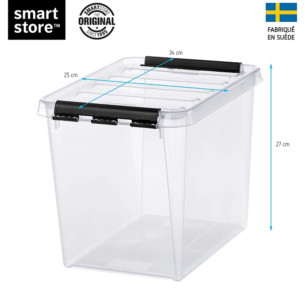 Boîte de rangement SmartStore Classic Orthex transparent 14 L