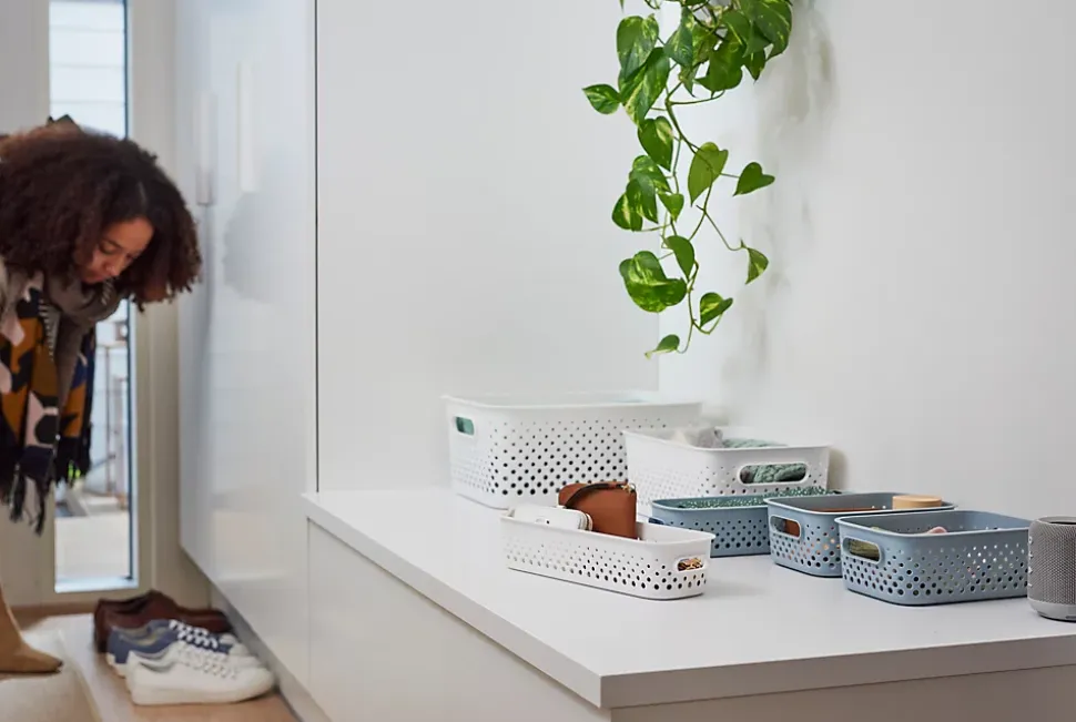 Boîte de rangement Smartstore Slim Orthex blanc