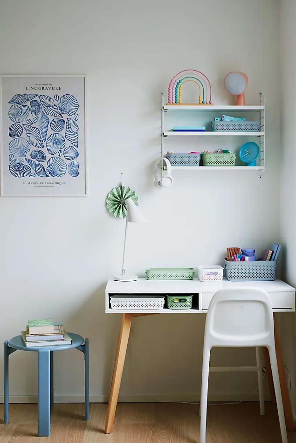 Boîte de rangement Smartstore Slim Orthex bleu