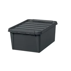 Boîte de rangement solide pour garage en plastique recyclé - 14 Litres