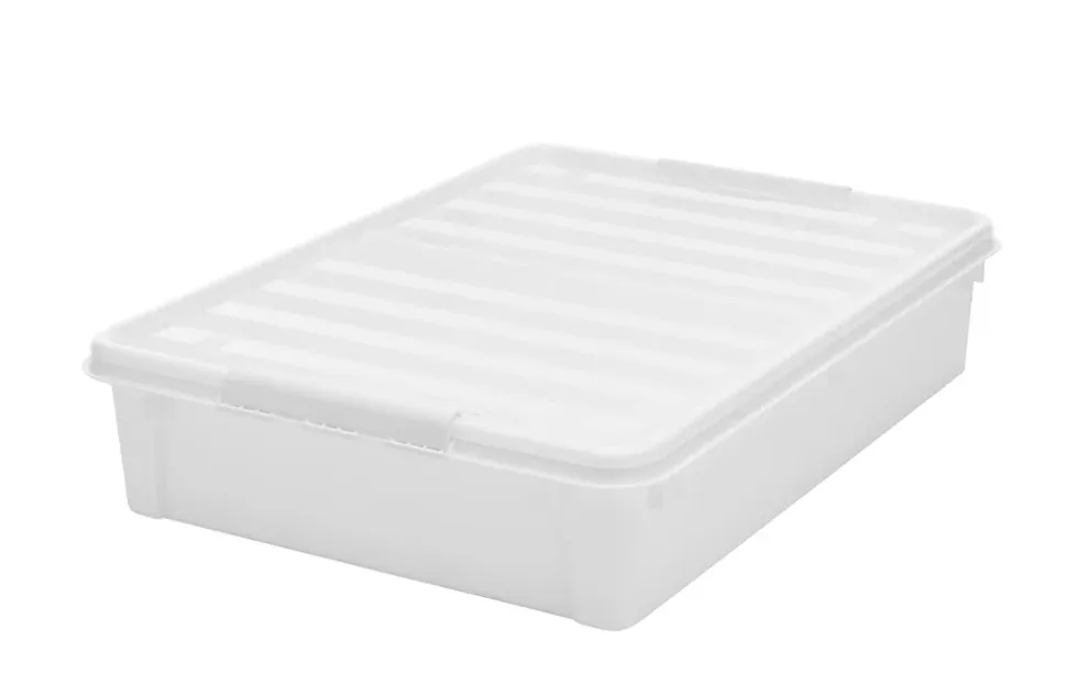 Boîte de rangement sous le lit SmartStore Bedroller Orthex transparent 60L