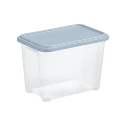 Boîte de rangement Tontarelli Combi Box 4,6 L couvercle bleu vendue par 5 pièces