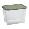 Boîte de rangement Tontarelli Combi Box 18 L couvercle vert vendue par 3 pièces