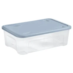 Boîte de rangement Tontarelli Combi Box 29,5 L couvercle bleu vendue par 3 pièces