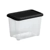 Boîte de rangement Tontarelli Combi Box 4,6 L couvercle noir vendue par 5 pièces