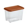 Boîte de rangement Tontarelli Combi Box 4,6 L couvercle terracotta vendue par 5 pièces