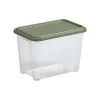 Boîte de rangement Tontarelli Combi Box 4,6 L couvercle vert vendue par 5 pièces
